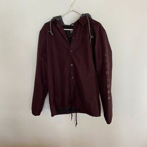 Women's Zoo York Button Up Jacket with Hood - NWOT